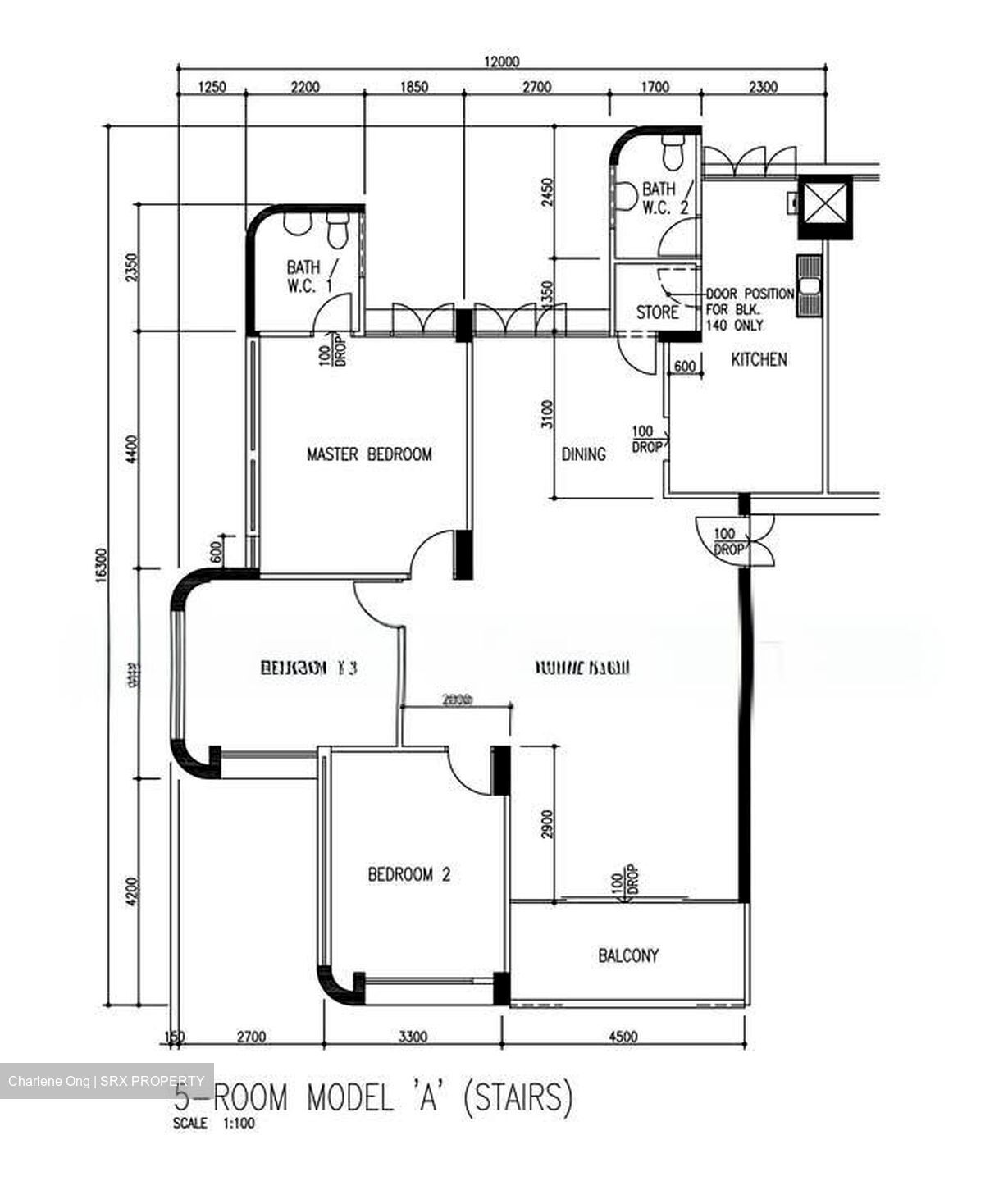 Blk 140 Lorong Ah Soo (Hougang), HDB 5 Rooms #571364101